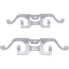 Rear Brake Caliper Spring, Metal High Performance Replacement Clips with OE Numbers 0009937807, A0009937807 for C Class W205 C205, GLC Coupe C253,