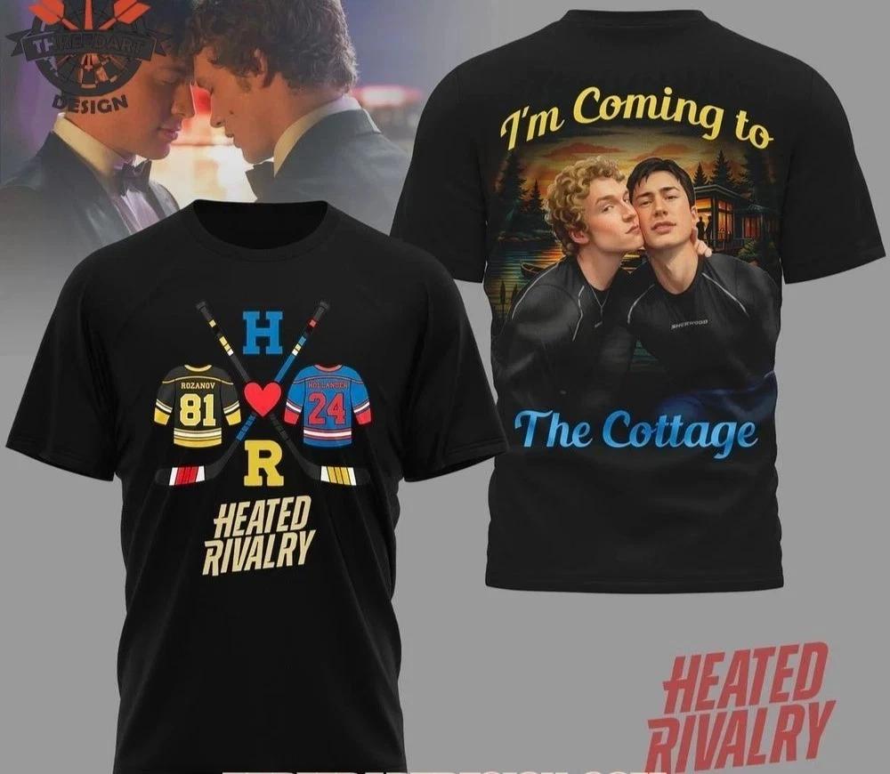 

Heated Rivalry I’m Coming To The Cottage 3D T-Shirt M