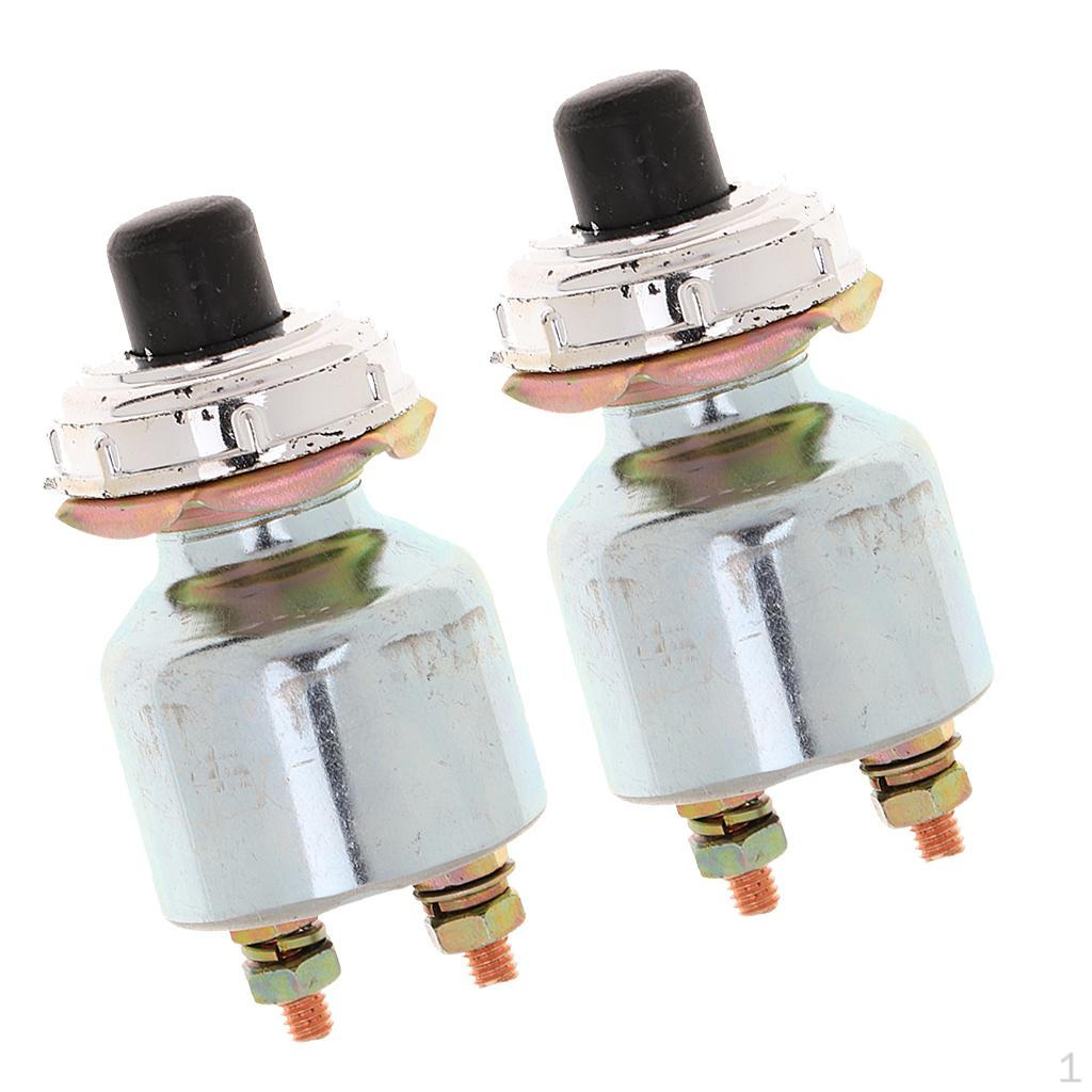 

2 шт. 12 Кнопка запуска двигателя грузовика Переключатель Комплект стартера зажигания K260