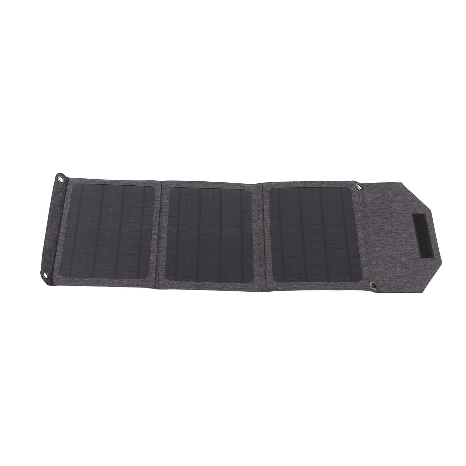

Ongwan 18W 5V Foldable Solar Panel Charger, Monocrystalline Silicon Solar Panel, DC Type-C Dual USB Port Solar Panel for Outdoor Activities