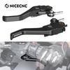 NICECNC Easy Pull Shorty Clutch Brake Lever for BMW R1250GS Adventure R1250R R1250RS R1250RT 2018 2019 2020 2021 2022 2023 2024