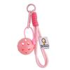 Decorative Pickleball Keyring Bag Charm Sports Keychain Portable Pickball Pendant  Car Keychain