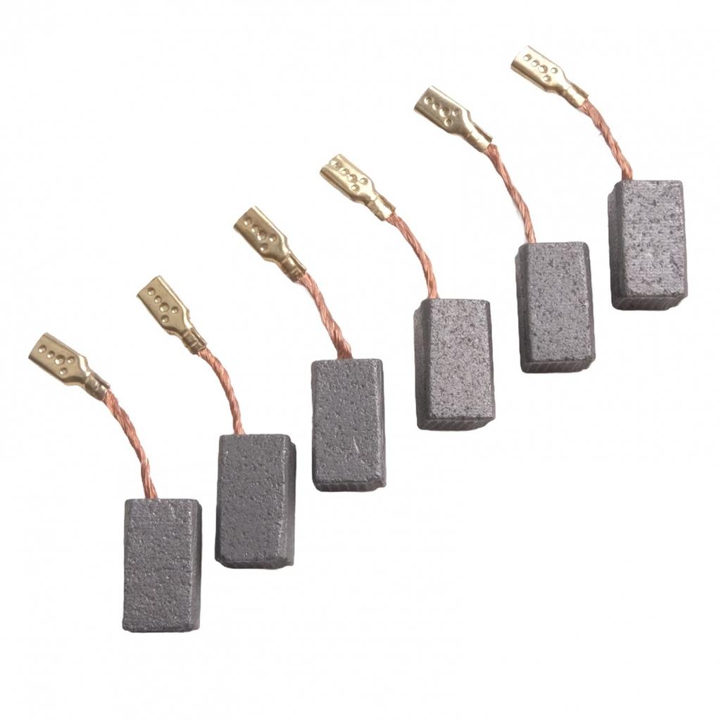 6pc Carbon Brush Set for Bosch Angle Grinders GWS7100 GWS7115E GWS7125