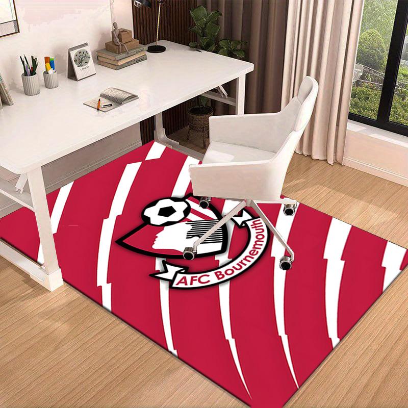 Afc Crest Printed Area Rug for Office, Chair Rug, Decorative Carpet Floor Mat, Large Size Fan gifts Christmas gifts