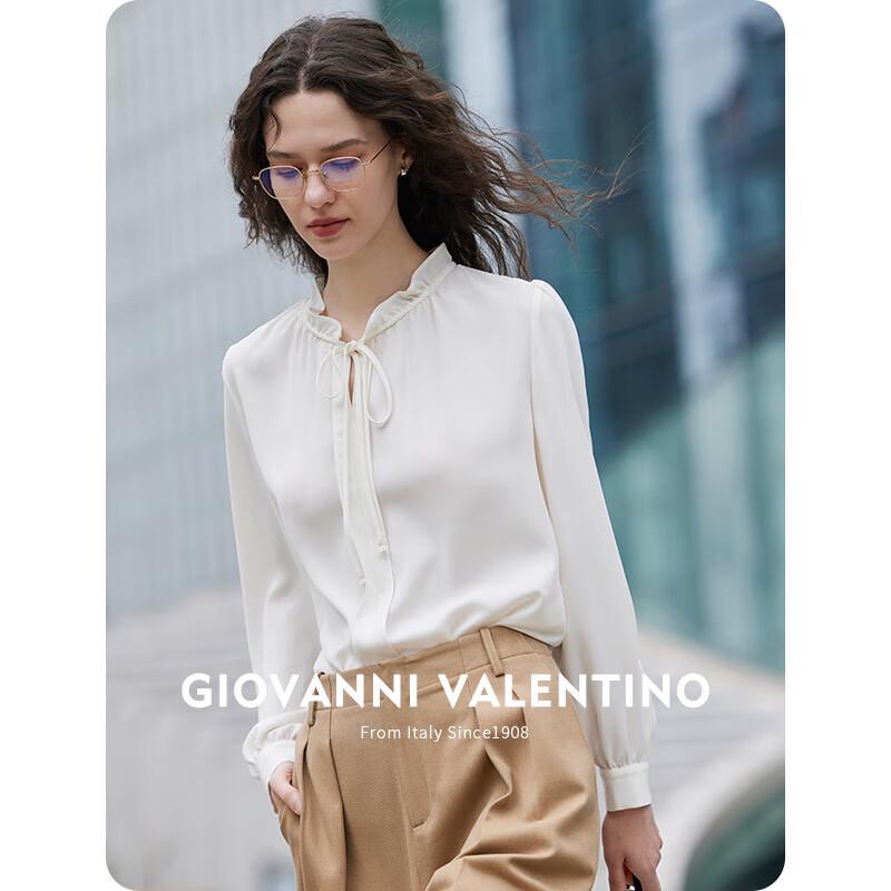 Giovanni Valentino Women s Long Sleeve Casual Shirt S
