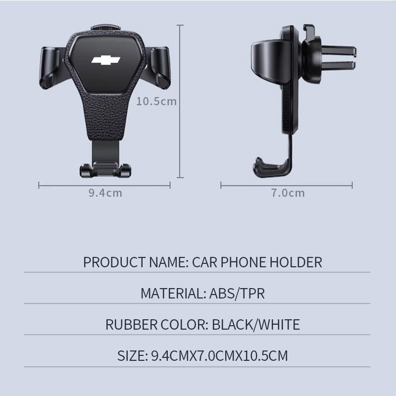 Car Phone Holder Car Air Vent Clip Mount Mobile Cell Phone Stand For Chevrolet Trax