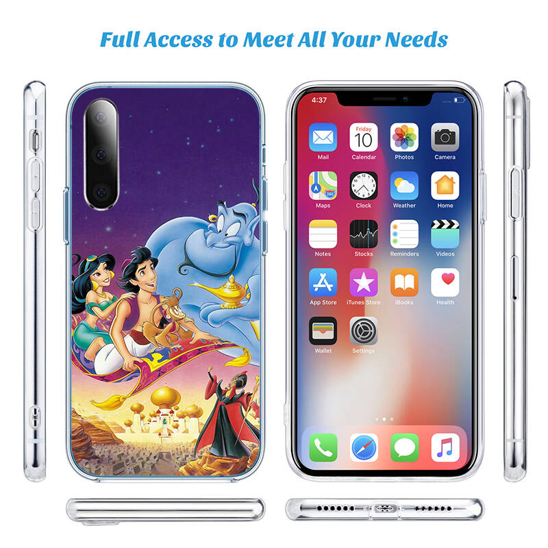 Princess Disney Case for Motorola E7 E22 E20 E13 E15 E22S E30 E40 G10 G20 G04 G22 G23 G05 G75 G35 G55 G6 G7 G8 G9 Plus Power Play