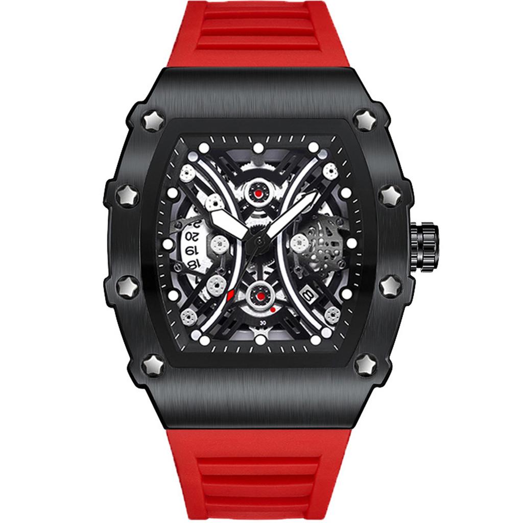 Men's Waterproof Luminous Running Alarm Clock Watch