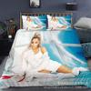 Three-Piece 3D Digital Printing Arianagrande Quilt Cover Home Textile Four-Piece Set