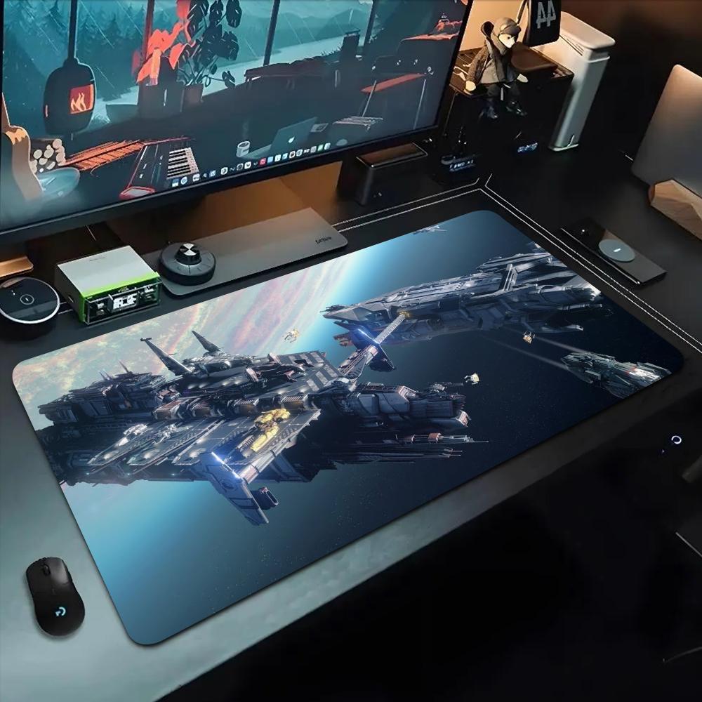 Gra star citizen Podkładka pod mysz 500X1000 mm Duża podkładka pod mysz gamingową Gamer XL Gumowa Otaku Podkładka pod klawiaturę Mata na biurko do laptopa