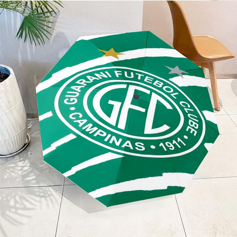 Football Club Emblem Printed Automatic Umbrella, 8-Frame for Travel, camping, Casual Umbrella, Essential Gift for  for family and friends