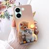 6.59'' Case For Xiaomi Poco X8 Pro 5G Cover Transparent Fashion Flowers Cute Cat Cool Painted Soft Casing 2511FPC34G
