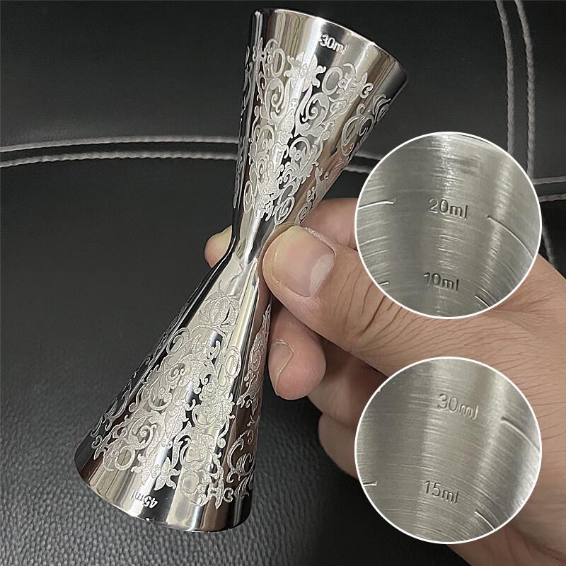 Shixun 304 Stainless Steel Double Jigger Measuring Cup