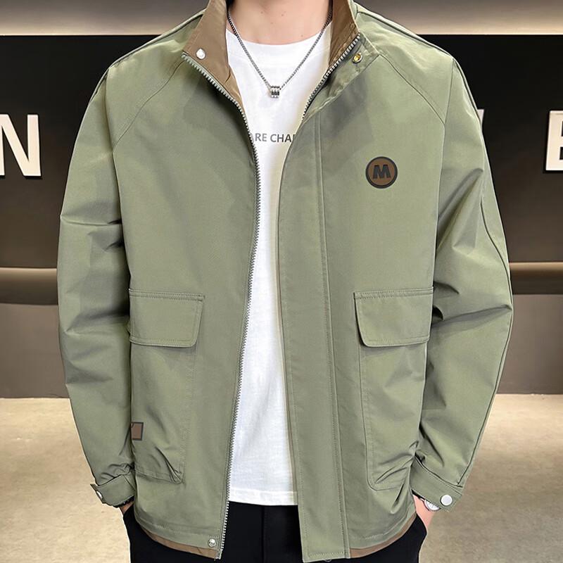 TUCANO Men's Spring/Autumn Business Casual Stand-Up Collar Jacket