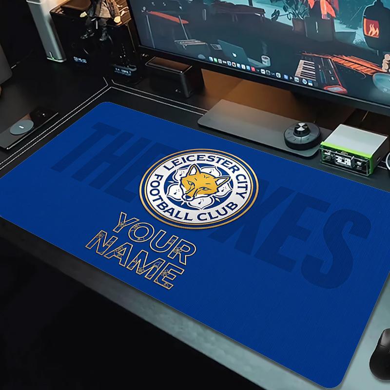 Leicester City Football Club Print Cushion Non-slip Laptop Tablet Big Mousepad XXL Mat Mini PC Playmat With Lock edge