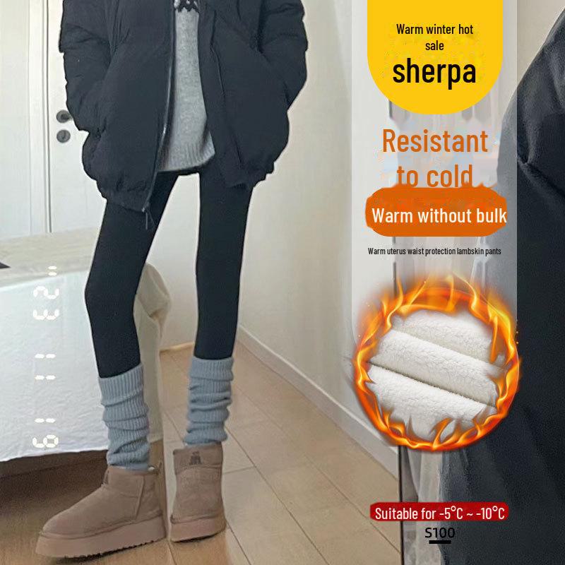 

Женские плотные теплые коричневые штаны для йоги Shark с бархатом, идеально подходят для осени и зимы в качестве верхней одежды, облегающие леггинсы Barbie M (96-110 lbs)