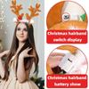 Glitter Sequin Christmas Hairband Antler Photograph Props Fun Christmas Headband  Party Supplies