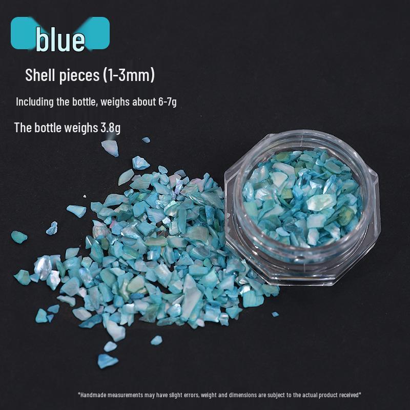 

Рамка для фото з перламутрової мушлі та набір аксесуарів для DIY манікюру