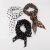 New Long Scarf High Grade Leopard Print Polka Dot Rose Fashion All Match Scarf Neck Decoration