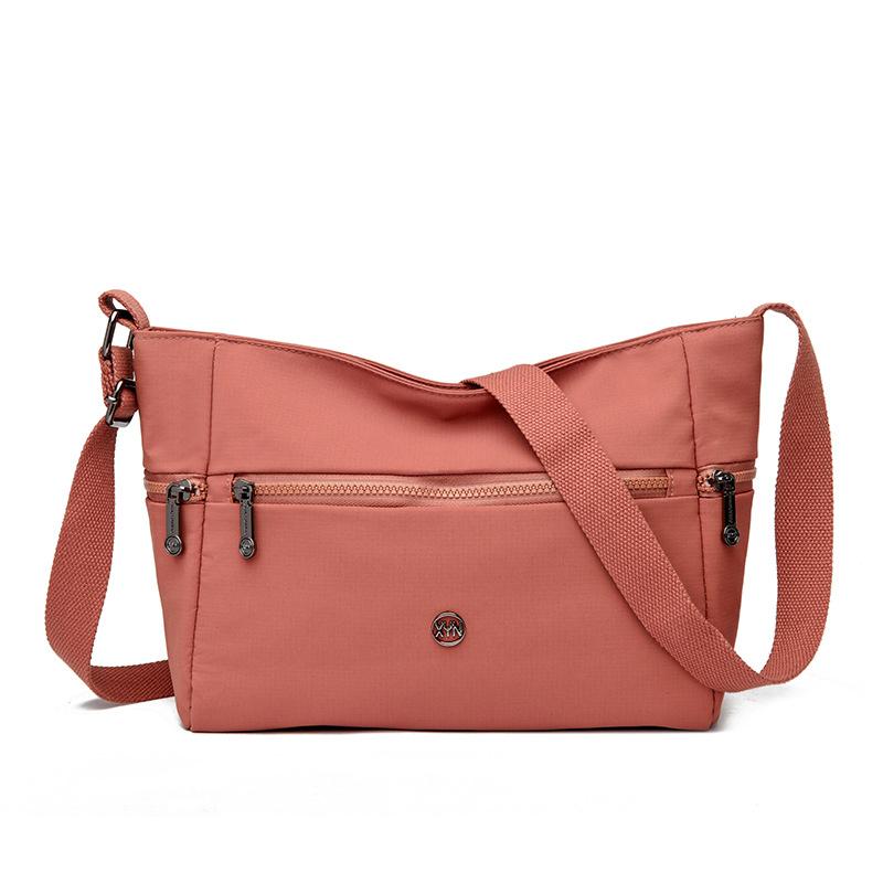 Women's Shoulder Bag Lightweight Crossbody Bag Water-Repellent Nylon Bag Mother Bag