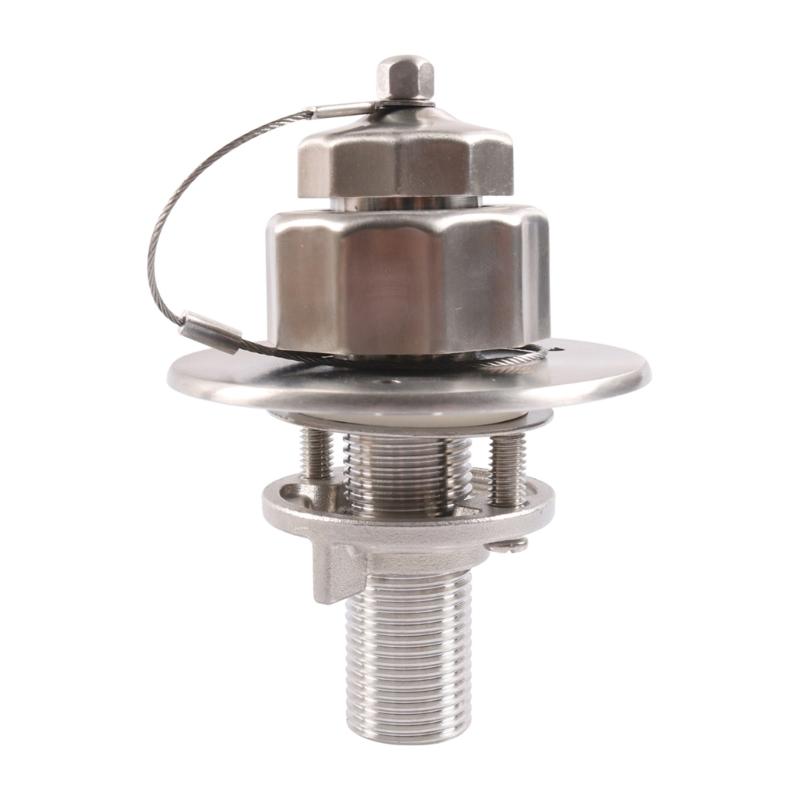 RVs Campers Water Inlet Check Valves 3/4 Adapter With Stainless Steel Body Leakproof Design Easy Installation