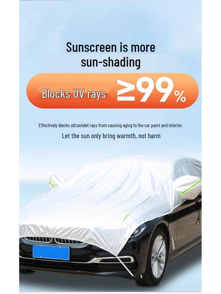 Car Windshield Snow Cover: Anti-freeze, Rainproof, Snowproof, Sunshade, and Heat Insulation
