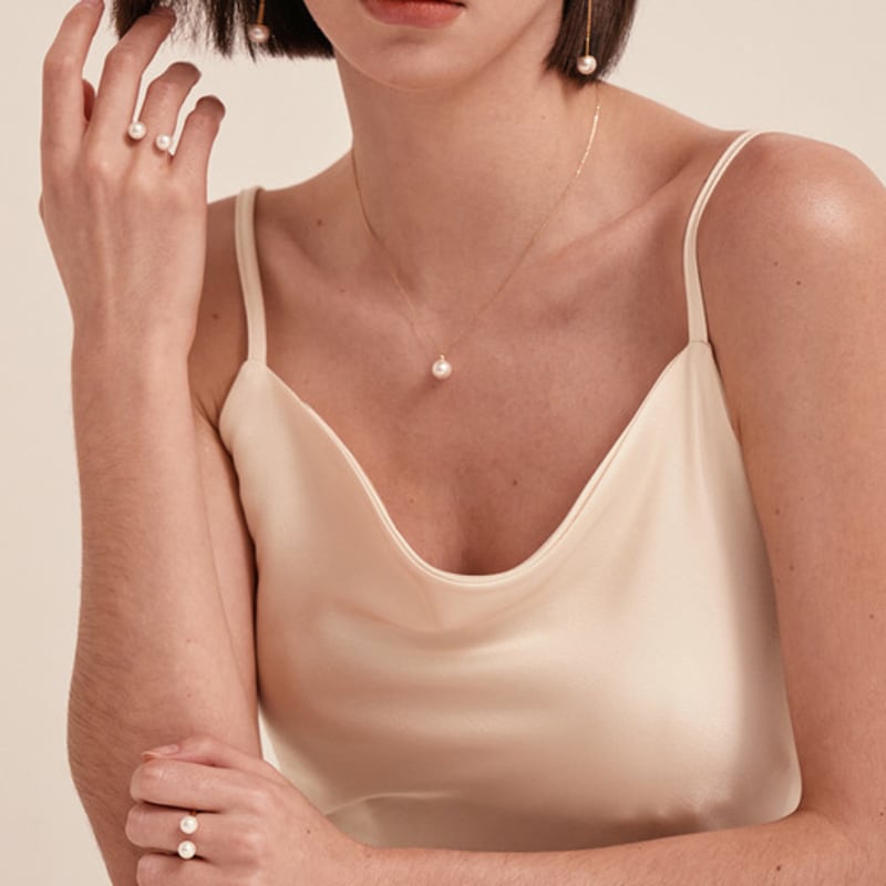 Liersi Bless 2 Mother of Pearl Open Ring