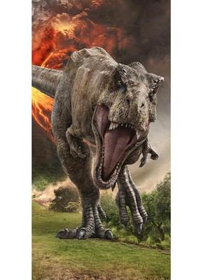 Jurassic World 100% Cotton Beach Towel