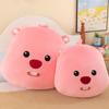 Plush Hugging Pillow for Kids Adults Cute Cartoon Beaver Stuffed Soft Plush Doll Toy for Home Dorm