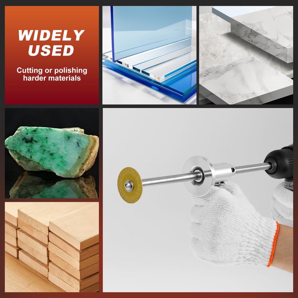 Inside PVC Pipe Cutter Plumbing Internal Cutter Adjustable Pipe Cutting Tool with 1/4in Hex Shank for Impact Drivers and Drills