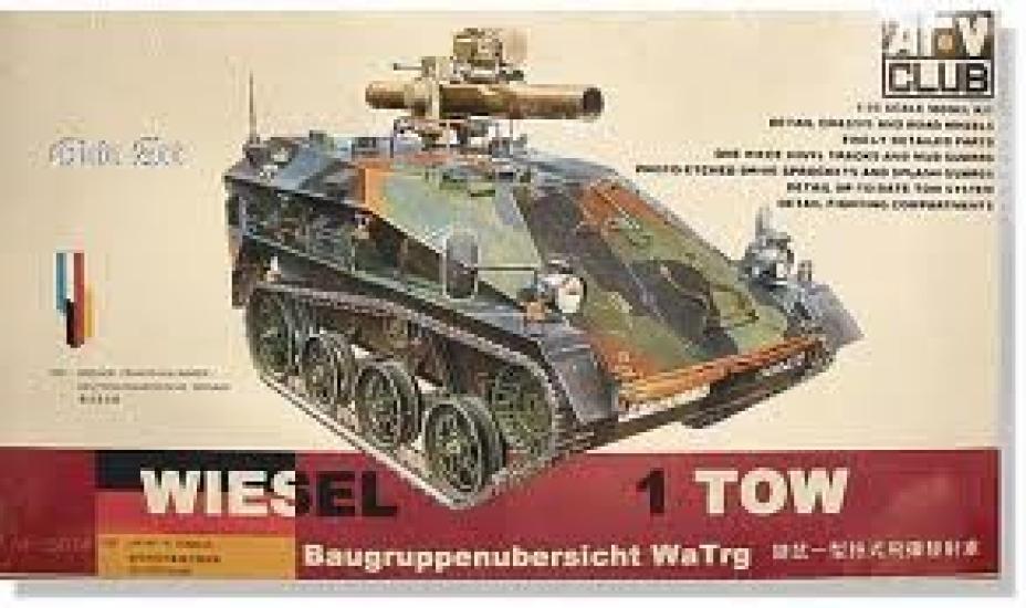 

AFV Club Wiesel Armored Vehicle TOW Missile Equipped Plastic Model 1/35