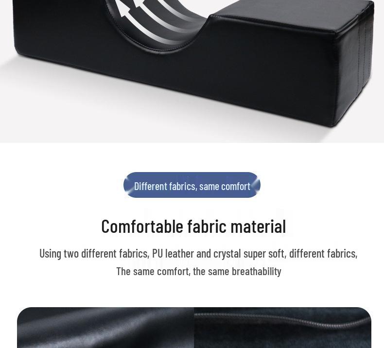 U-Shaped Eyelash Extension Pillow for Beauty Salons & Worktables