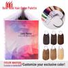 Échantillon de couleur du salon de coiffure et de beauté Printemps: Mèche et Mèche de Cheveux Naturels pour Tests de Coloration, Fournitures pour Perruques
