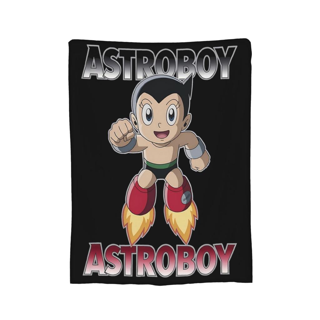 Astroboy Tetsuwan Atom Astro Boy Blankets Flannel Winter Breathable Warm Throw Blanket for Home Outdoor Bedding Throws