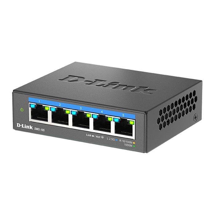Commutateur - D-LINK - DMS-105 - 5 ports - Non-géré - 25 Gbit/s