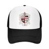 Custom Knights Templar Cross Shield Baseball Cap Breathable Medieval Warrior Sword Trucker Hat Sun Protection Snapback Hats