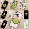Cute Cartoon Avocado Fitness Case For Realme 15 Pro GT7 GT6 C65 C67 C61 C53 C55 C51 C35 C63 C71 C75 11 12 13 14 Pro Plus