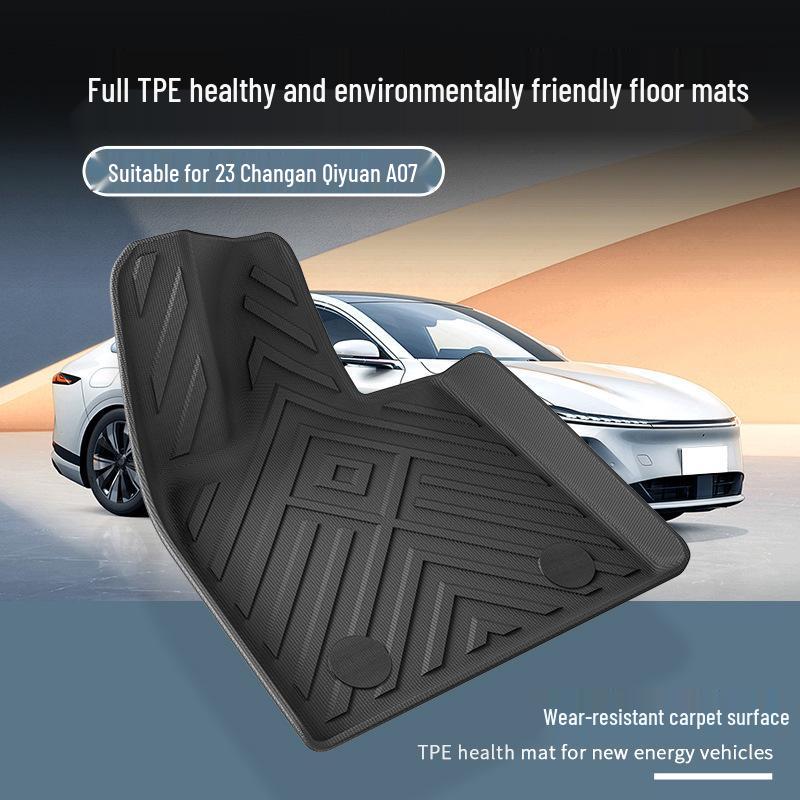 Custom TPE Floor, Trunk, and Seat Back Mats for 2023 Changan Qiyuan A07
