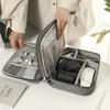 Double-layer Cable Organizer Travel Digital Accessory Storage Bag