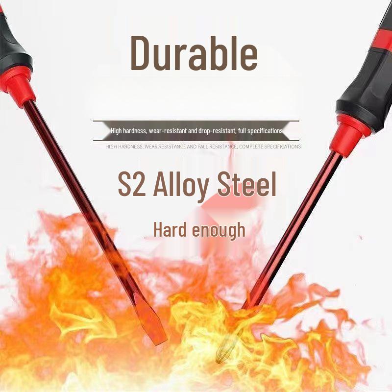 Brand New Japanese S2 Alloy Steel Phillips Screwdriver: Super Hard Industrial Grade Home Tool Set