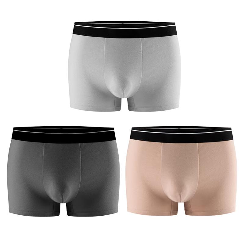 

Мужские боксеры-брифы Odifen, 3 шт., хлопок 40S, антибактериальные 2XL