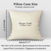 Christmas Decoration Pillowcase Gingerbread Man Candy Christmas Stick Pattern Design Sofa Cushion Suite Home Decoration
