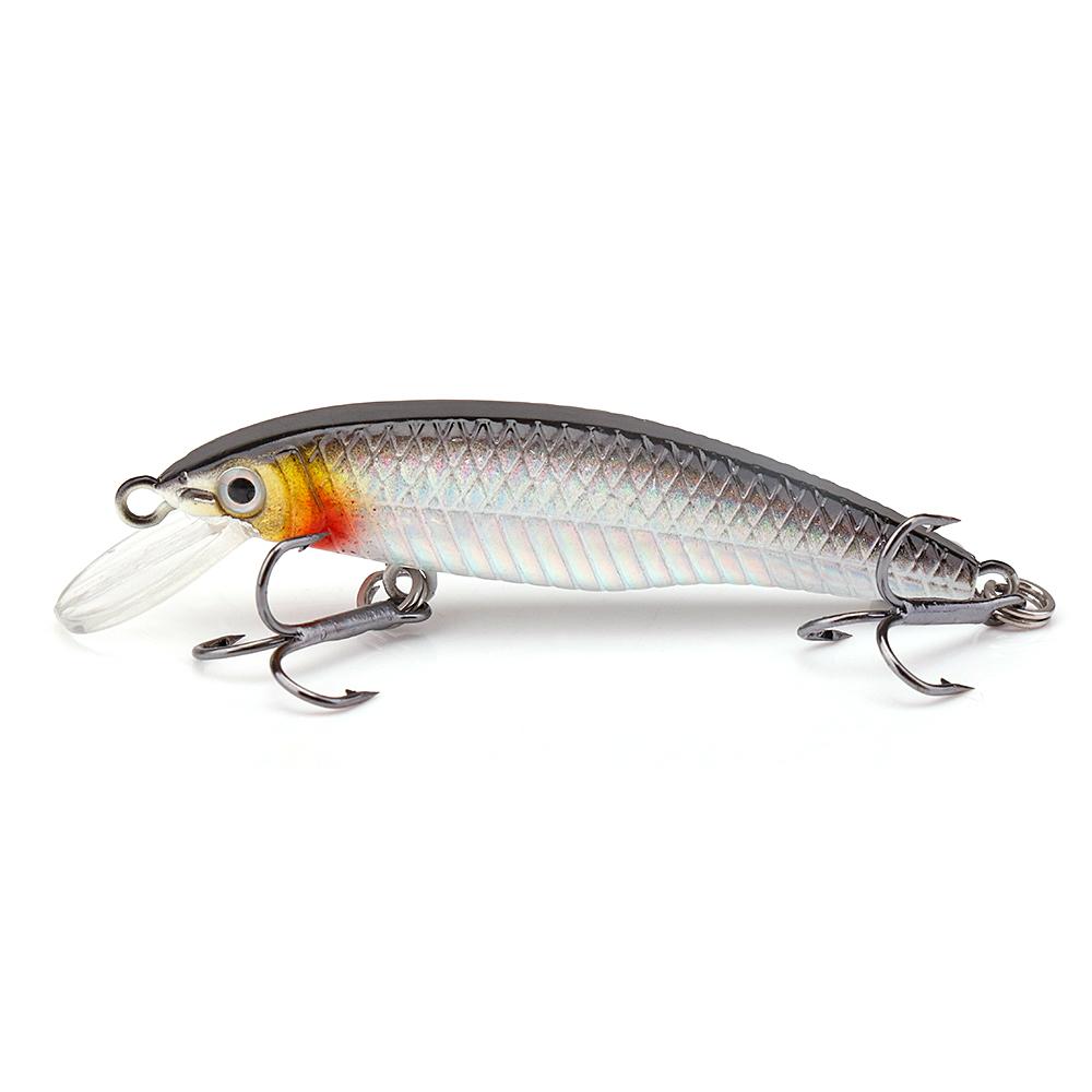 5cm/7cm/9cm Black Minnow Wobblers For Pike Trout Lure Artificial Bait Hard Floating Mini Crankbaits Fishing Lures
