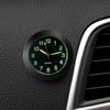 Automobilové hodiny Světelné automobily Vnitřní nalepovací mini digitální hodinky Mechanika Quartz hodiny Auto ozdoba Autopříslušenství Dárky