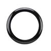 Car Rear Badge Ring Cover Logo Frame Trim Carbon/Glossy Black Sticker Fit For BMW 1 Series F20/F21 2011 - 2019 Car