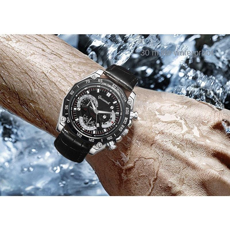 GUCAMEL New Watch Electronic Watch Calendar Watch Wristwatch