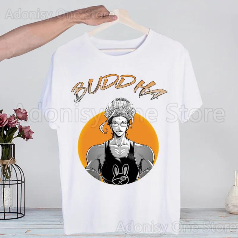 Buddha T Shirt  Unisex Usachan Tops Tees Harajuku Ragnarok Anime Record Aphrodite Record Of Ragnarok Tshirt Streetwear Male T-shirts Shirt
