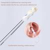 24Pcs/Box  Silicone Disposable Ear Swabs Soft Ear Cleaner Sticky Ear Swabs Sticky Earwax Remover Stick Adults
