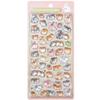 Chaojibao 3D Stickers Set 1 Sheet Cute Glitter Girl Medium Thickness DIY Decor Diary Adhesive Craft Supplies