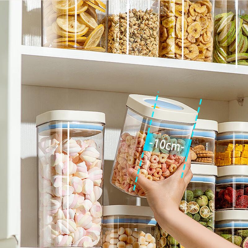 Press-Type Vacuum Seal Food Storage Container